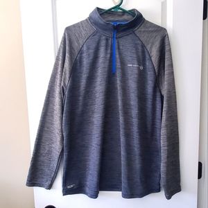 Free Country 1/4 zip micro tech long sleeve shirt EUC